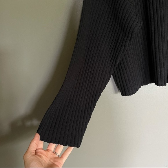 NWT Good American The Go To Boxy Sweater Black 4XL - Picture 10 of 16